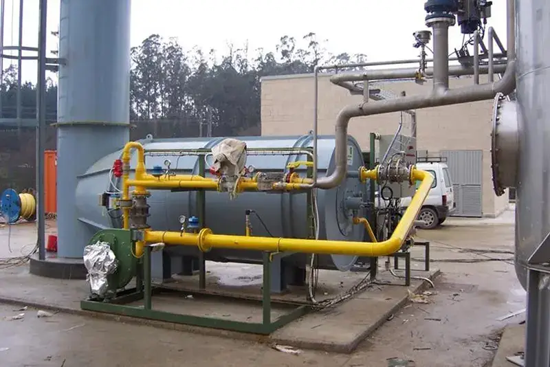 Direct thermal oxidizer DFTO bluer