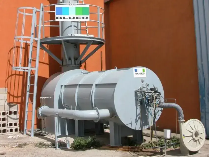 Direct thermal oxidizer DFTO bluer