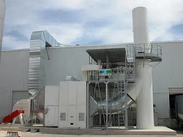 Zeolite rotoconcentrator