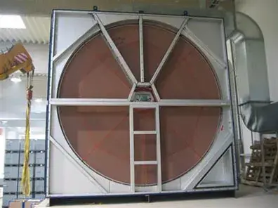 Zeolite rotoconcentrator
